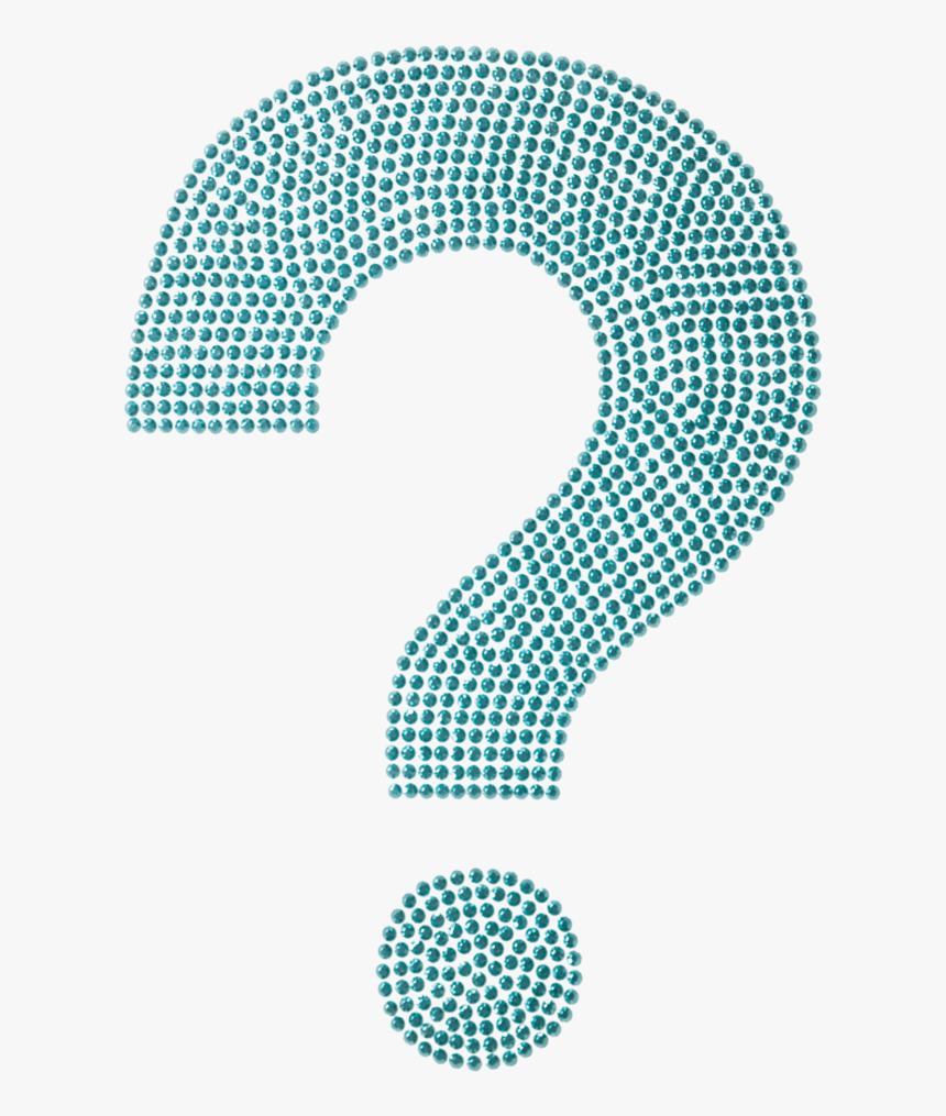 Question Mark Turquoise - Aqua Question Marks Png, Transparent Png, Free Download