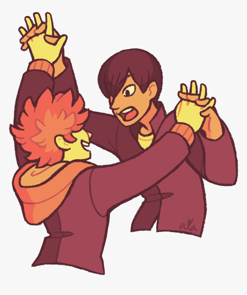 Sometimes They High Five But They"re So Excited Talking - Cartoon, HD Png Download, Free Download