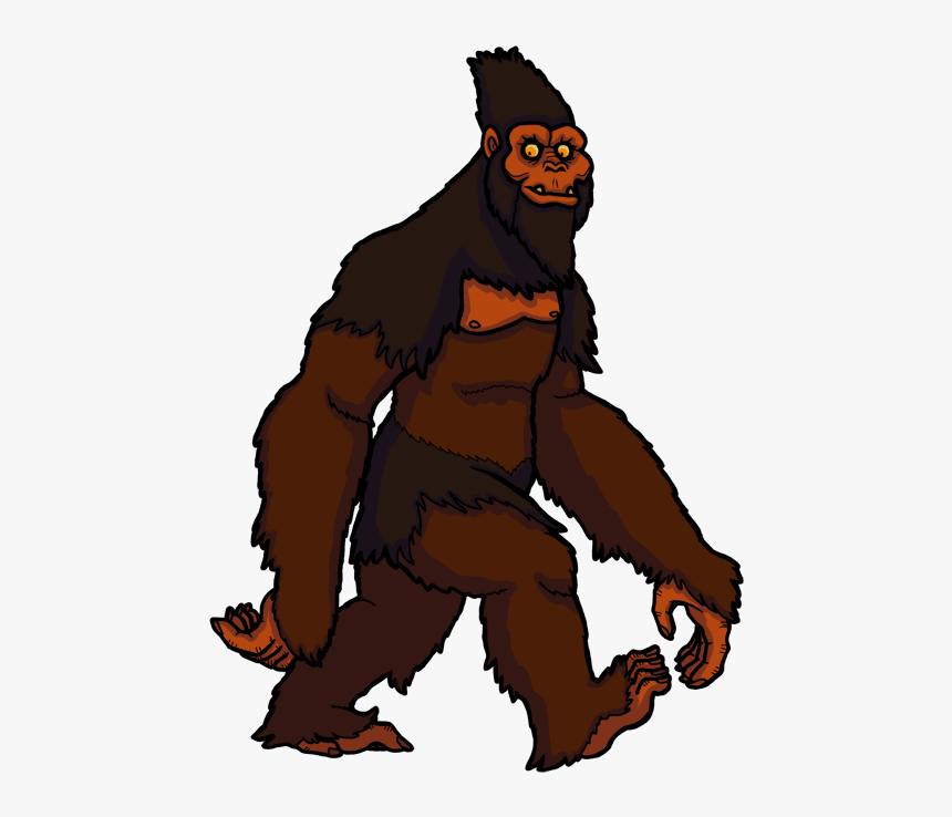 File 002 Common Sasquatch - Illustration, HD Png Download, Free Download