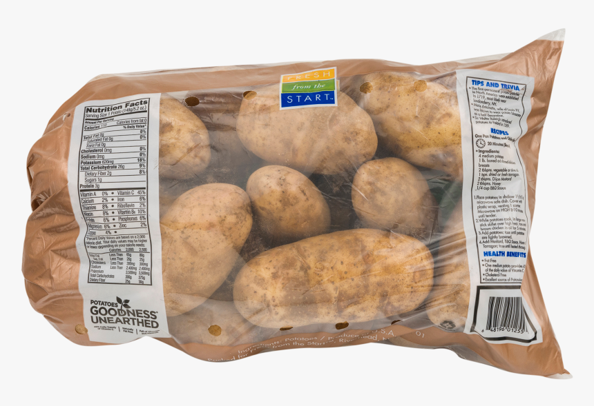 Golden Russet Potatoes - Russet Potatoes Bag Walmart, HD Png Download, Free Download