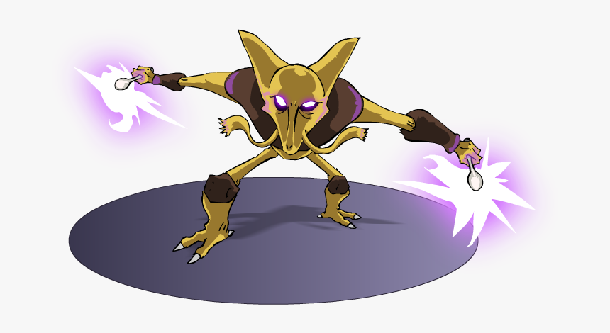 Alakazam - Cartoon, HD Png Download, Free Download