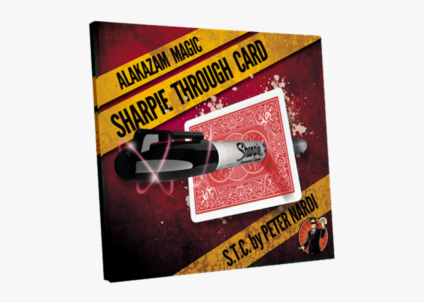 Sharpie Through Card - カード マジック 手品 シャーピー 貫通, HD Png Download, Free Download