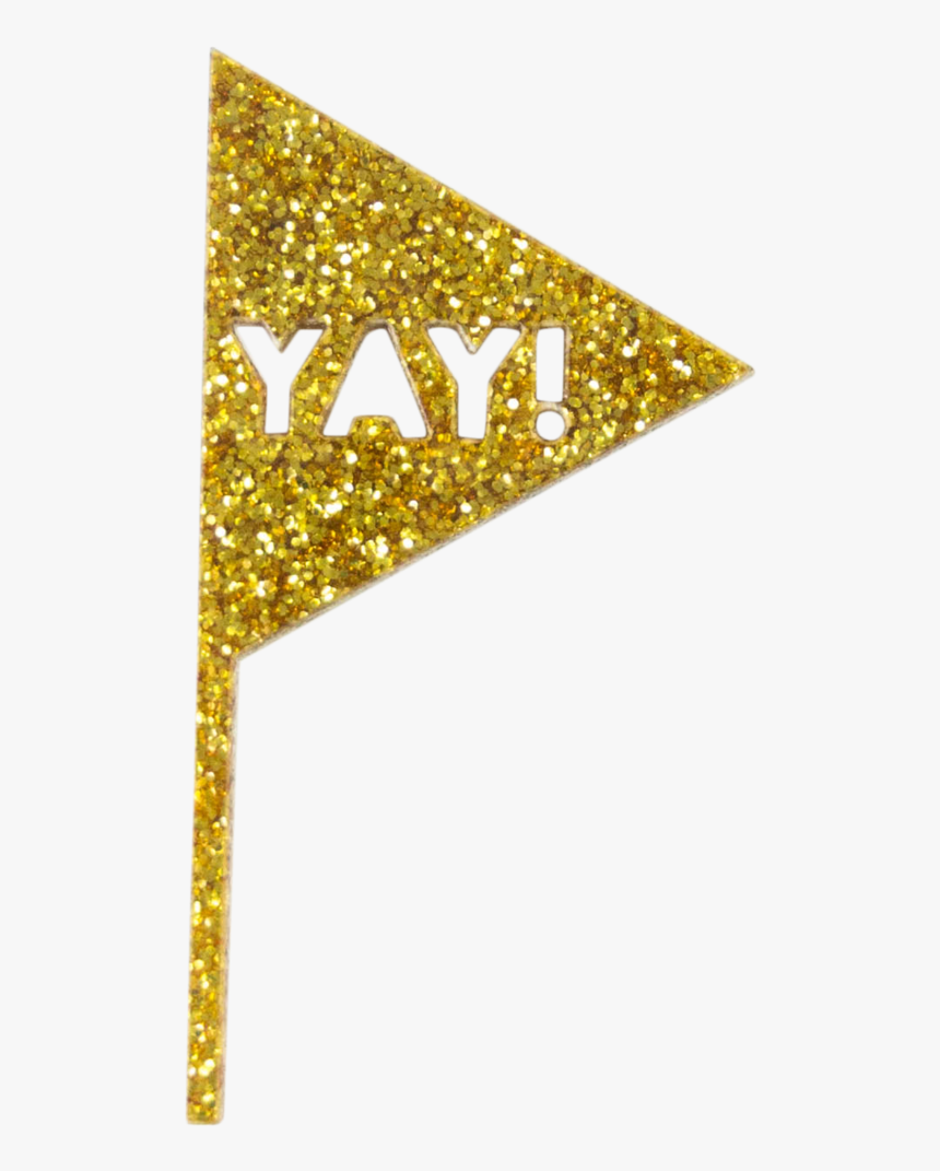 Transparent Gold Glitter Png - Triangle, Png Download, Free Download