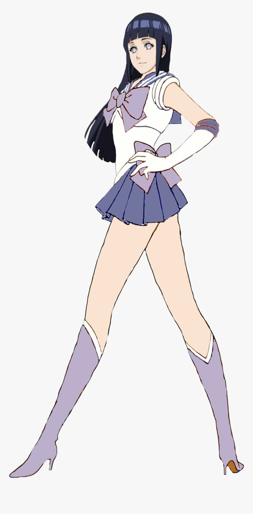 Hinata Hyuga Sailor Moon , Png Download - Hinata Hyuga, Transparent Png, Free Download