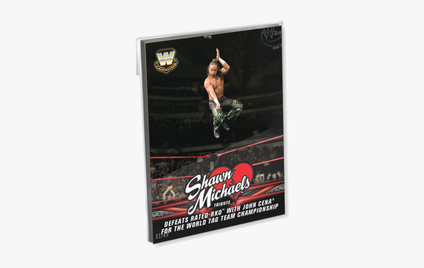 2018 Topps Wwe Heritage Oversized Complete Shawn Michaels - Aadi Lagna Patrika, HD Png Download, Free Download