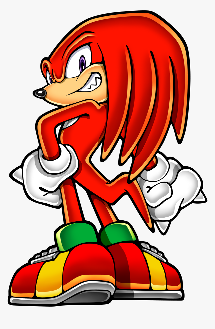 Knuckles The Echidna Sonic Advance 2, HD Png Download - kindpng