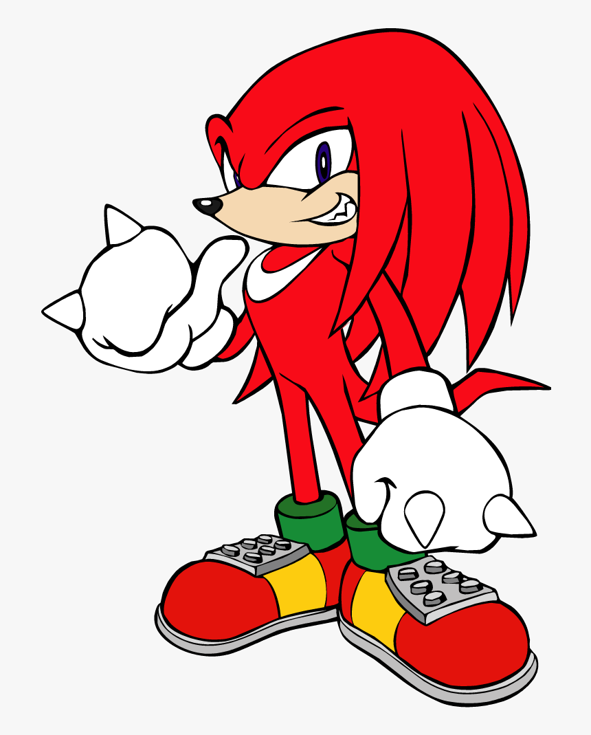 Sonic The Hedgehog Knuckles The Echidna Flickr, HD Png Download - kindpng