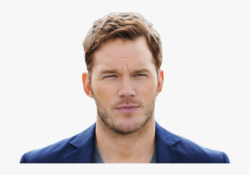 Chris Pratt Thinking - Starlord Hair Png, Transparent Png, Free Download