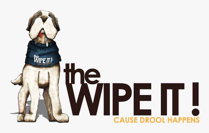 Comfy Cone The Wipe It Drool Bib For Dogs - Cartoon, HD Png Download, Free Download