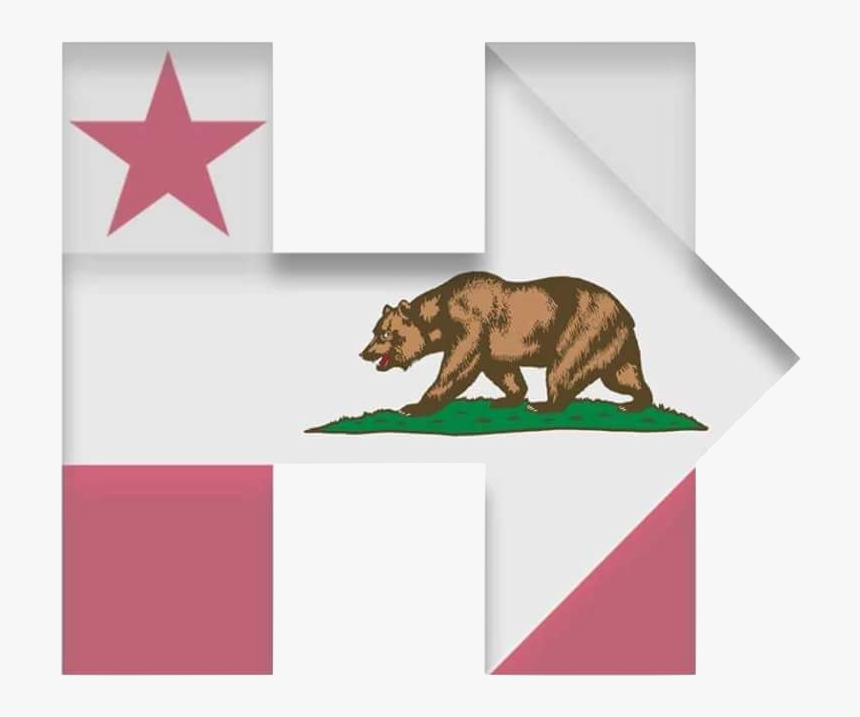 Hillary For California - California Flag Without The California Republic, HD Png Download, Free Download