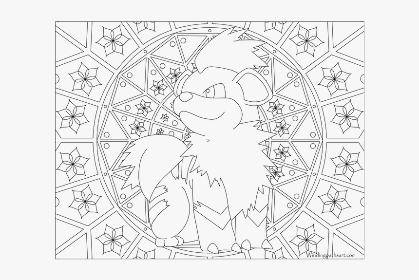 Pokemon Mandala Coloring Pages, HD Png Download, Free Download