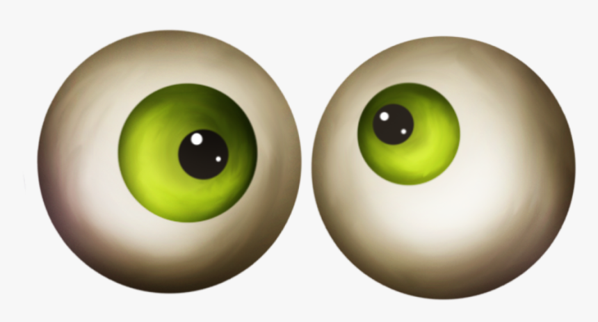 #eyes #green #halloween #crazy #freetoedit - Circle, HD Png Download, Free Download