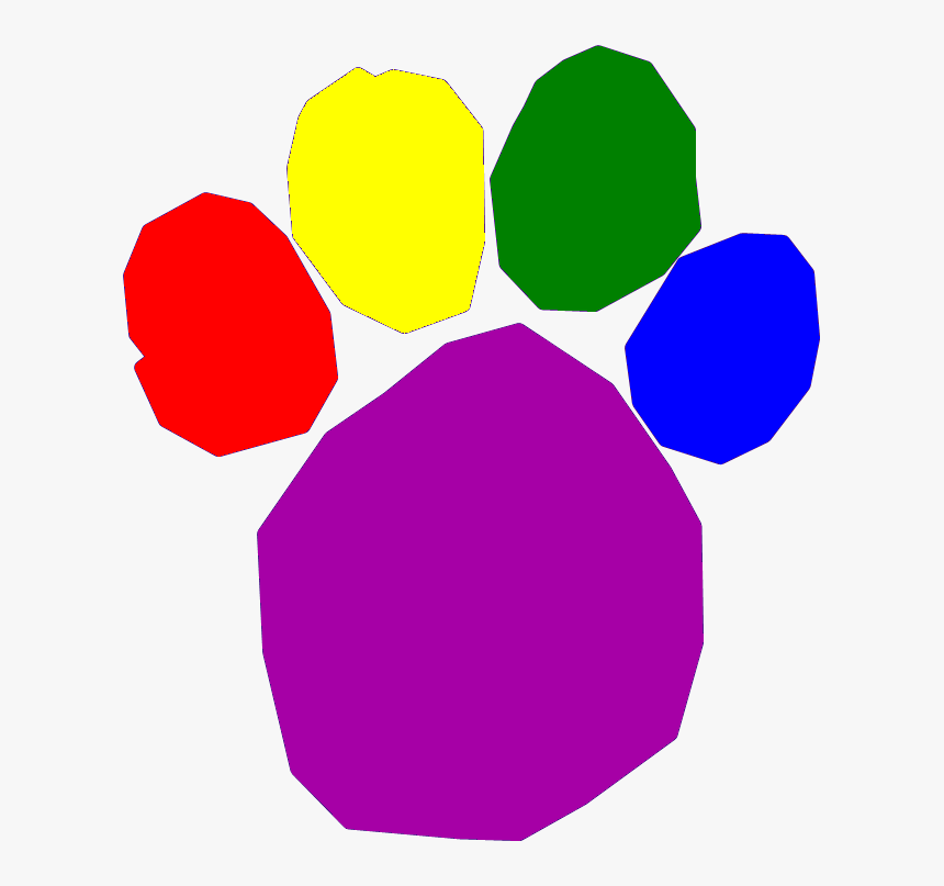 Transparent Bear Paw Print Png - Dino Mite Friends Club Show, Png Download, Free Download