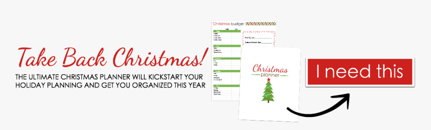 Christmas Planner - Christmas Tree, HD Png Download, Free Download