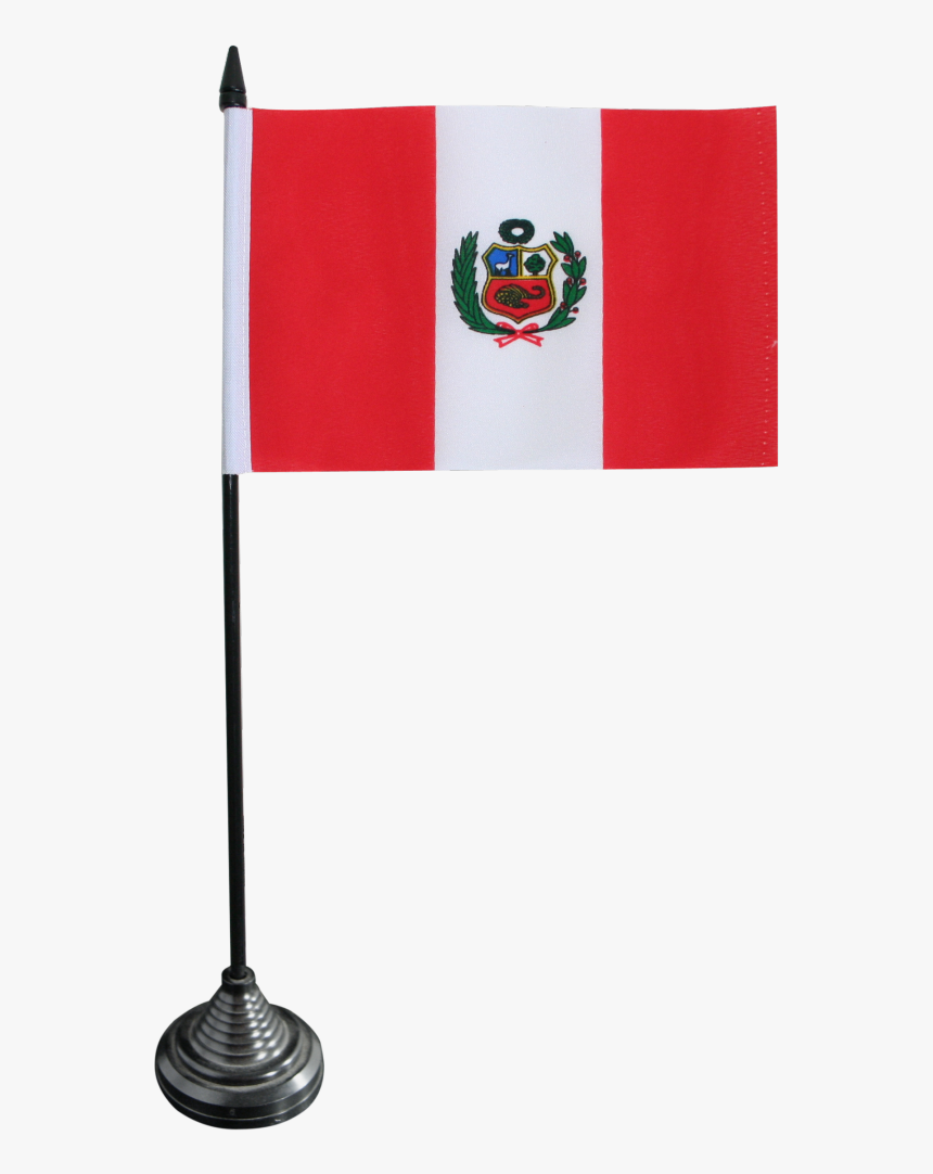 Peru Table Flag - Flag, HD Png Download - kindpng