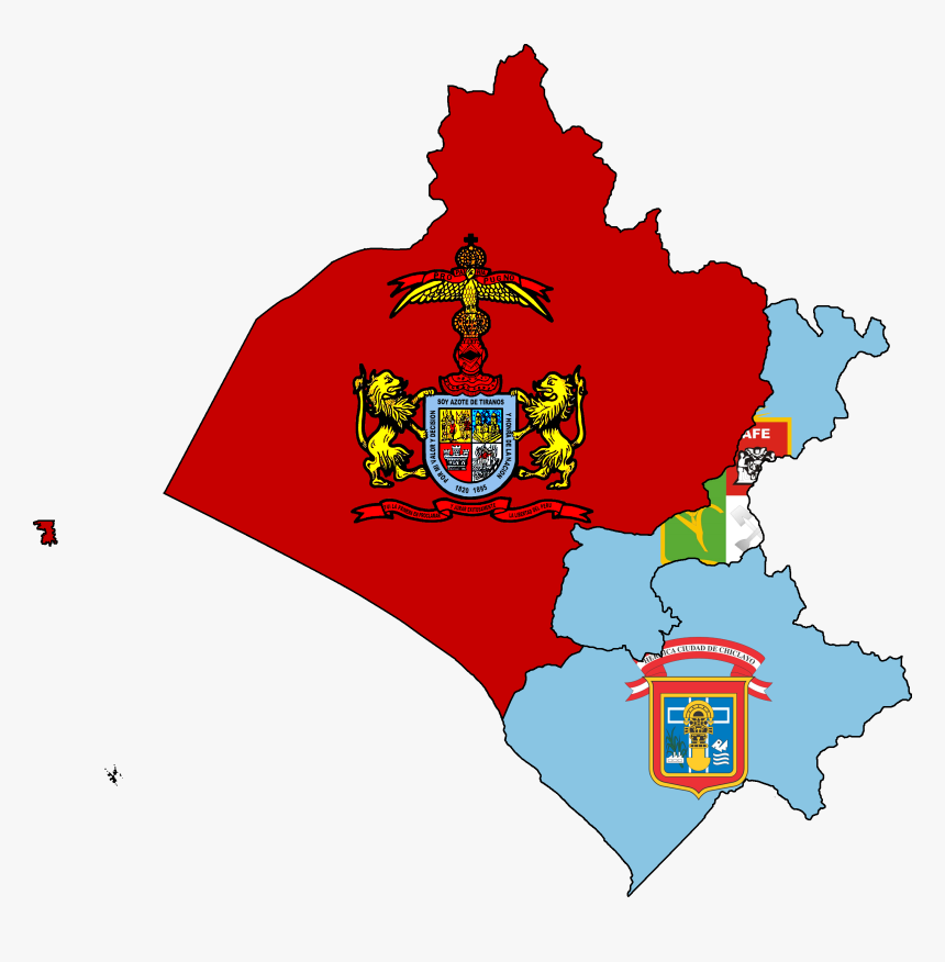 Flag Map Of Provinces Of Lambayeque - Flag Map Of Peru Provinces, HD Png Download, Free Download