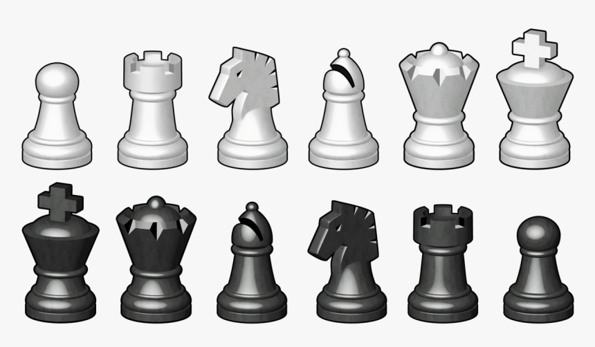 Chess Pieces Png - Chess Board Pieces Png, Transparent Png, Free Download