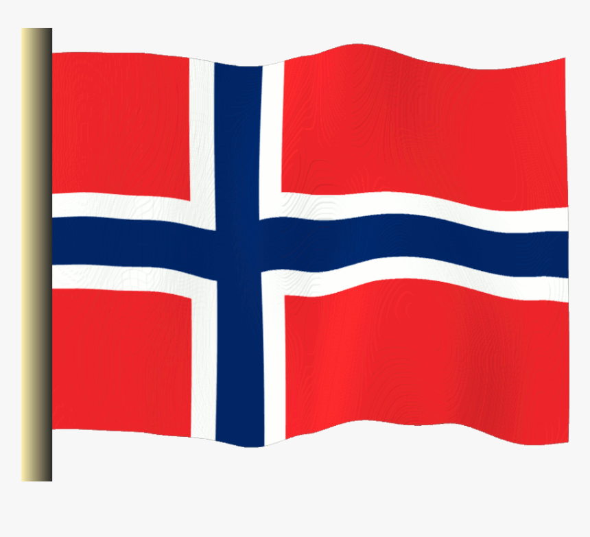 China Flag Waving Gif Dede14 - Norway Flag, HD Png Download, Free Download