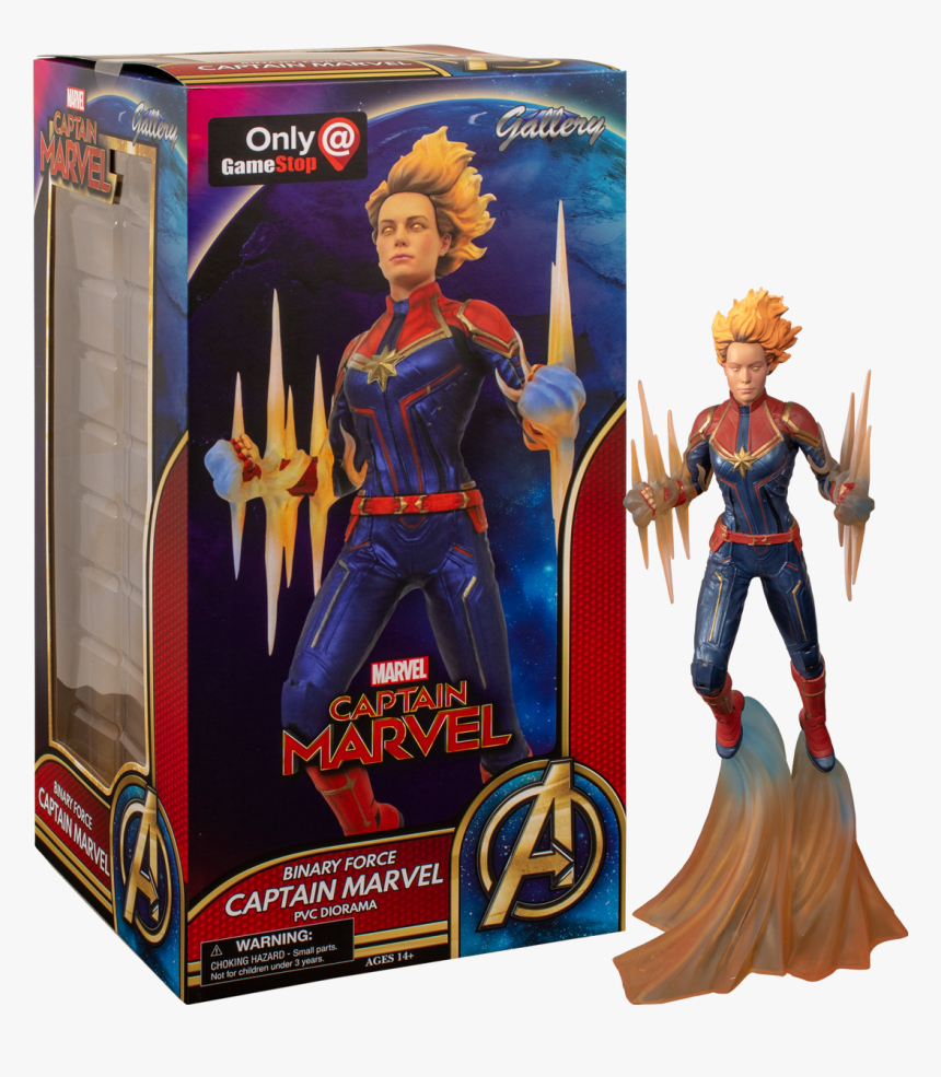 Captain Marvel Statues 2019, HD Png Download, Free Download