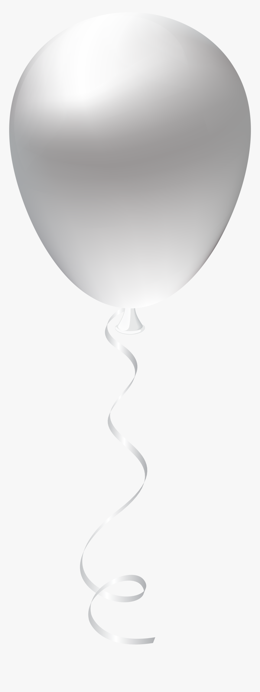 White Balloon Png, Transparent Png, Free Download