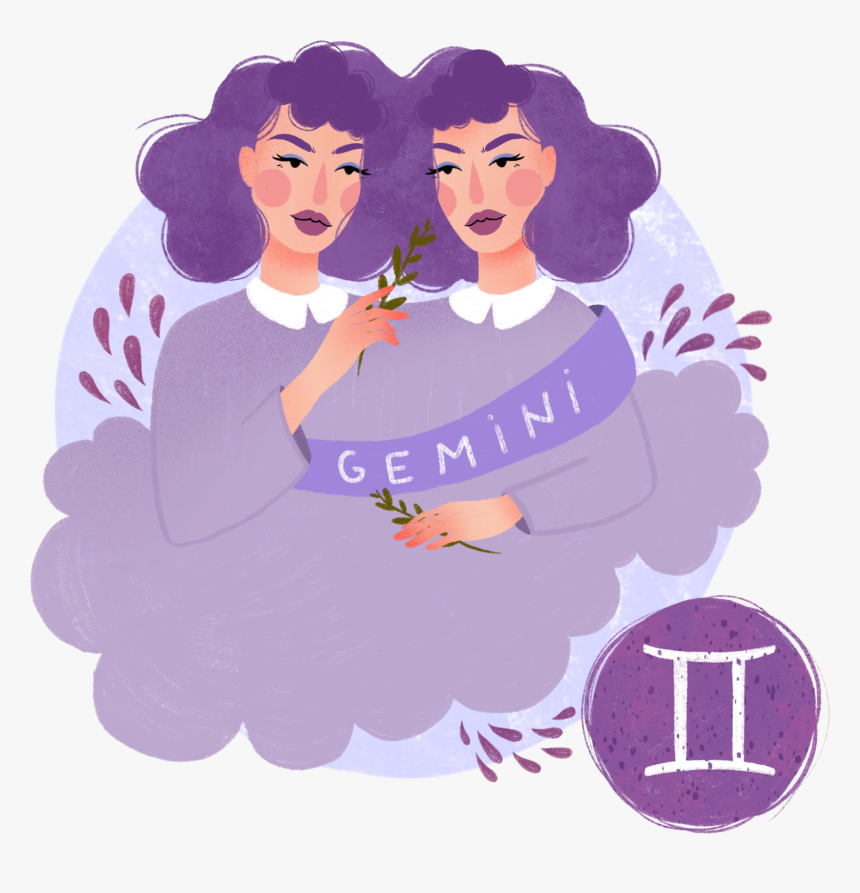 Transparent Society6 Png - Gemini, Png Download, Free Download