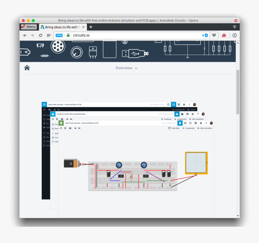 Circuit Io Arduino Simulation, HD Png Download, Free Download