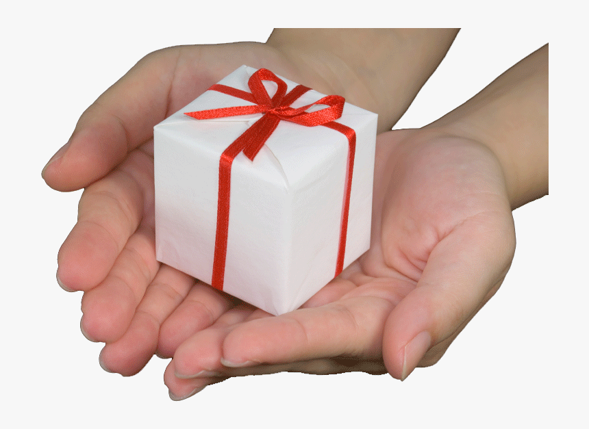 Giving Gift Hand Png, Transparent Png, Free Download