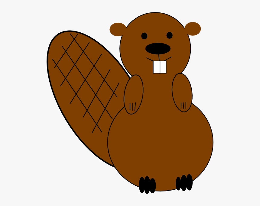 Beaver Svg Clip Arts - Clipart Of A Beaver, HD Png Download, Free Download