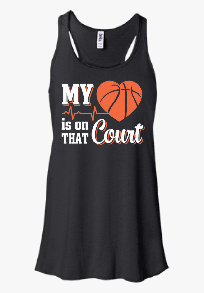 Transparent Heart Basketball Png - Namaste Mother Fucker Tank, Png Download, Free Download