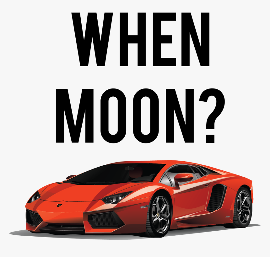 When Moon Lambo - Lamborghini Aventador Lp700 4, HD Png Download - kindpng