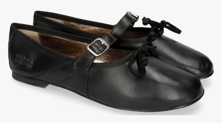 Ballet Pumps Iris 8 Nappa Black Strap - Ballet Flat, HD Png Download, Free Download