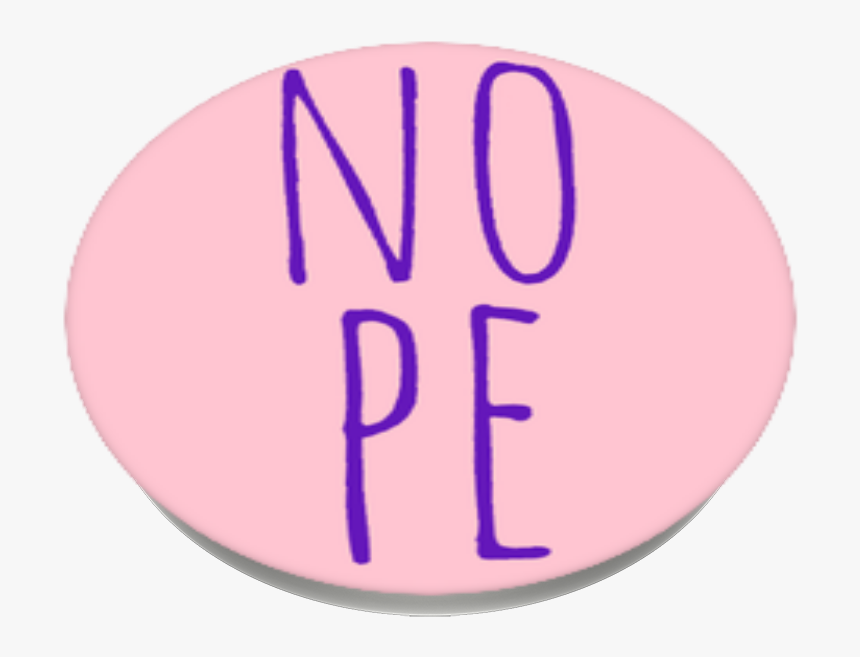 Transparent Nope Png - Circle, Png Download, Free Download