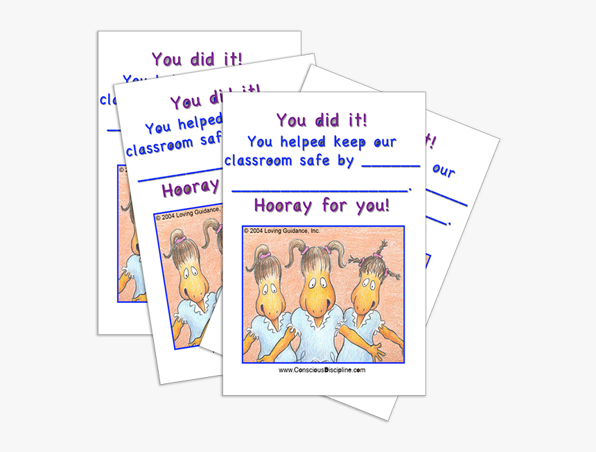 You Did It Safe Classroom - Cartoon, HD Png Download, Free Download