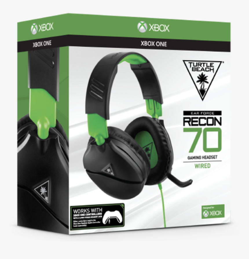 Turtle Beach Ear Force Recon 70 Wired Gaming Headset - Turtle Beach Recon 70 Ps4, HD Png Download, Free Download