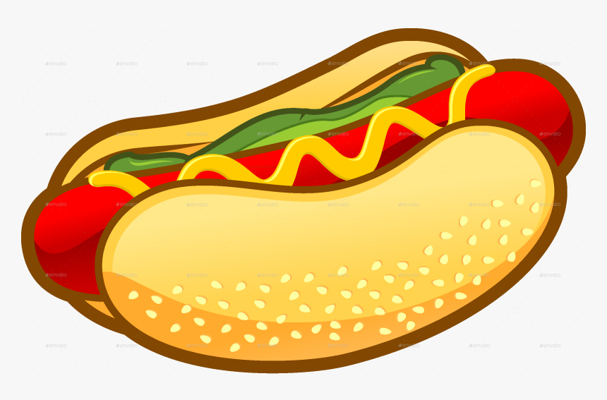 50 Hot Dogs Fast Food Clipart Images - Hot Dog Clipart Transparent