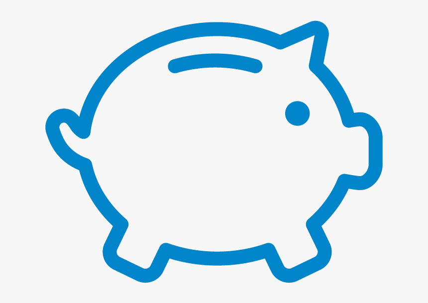 Save Icon - Transparent Piggy Bank Full, HD Png Download, Free Download