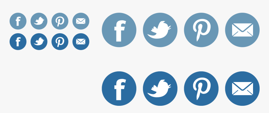 phone email facebook icons