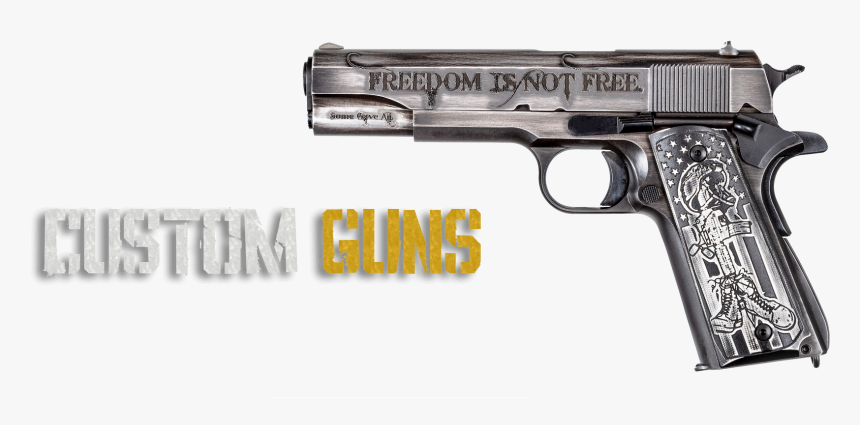 Auto Ordnance 1911 Case Hardened, HD Png Download, Free Download