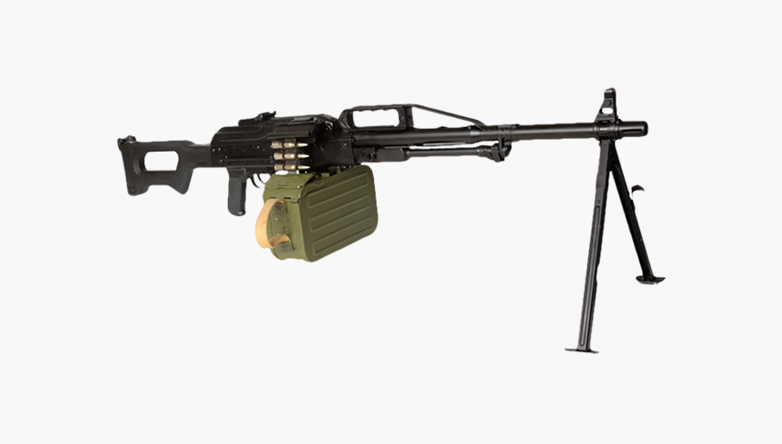 Machine Gun Png - Pecheneg Pkp Machine Gun, Transparent Png, Free Download