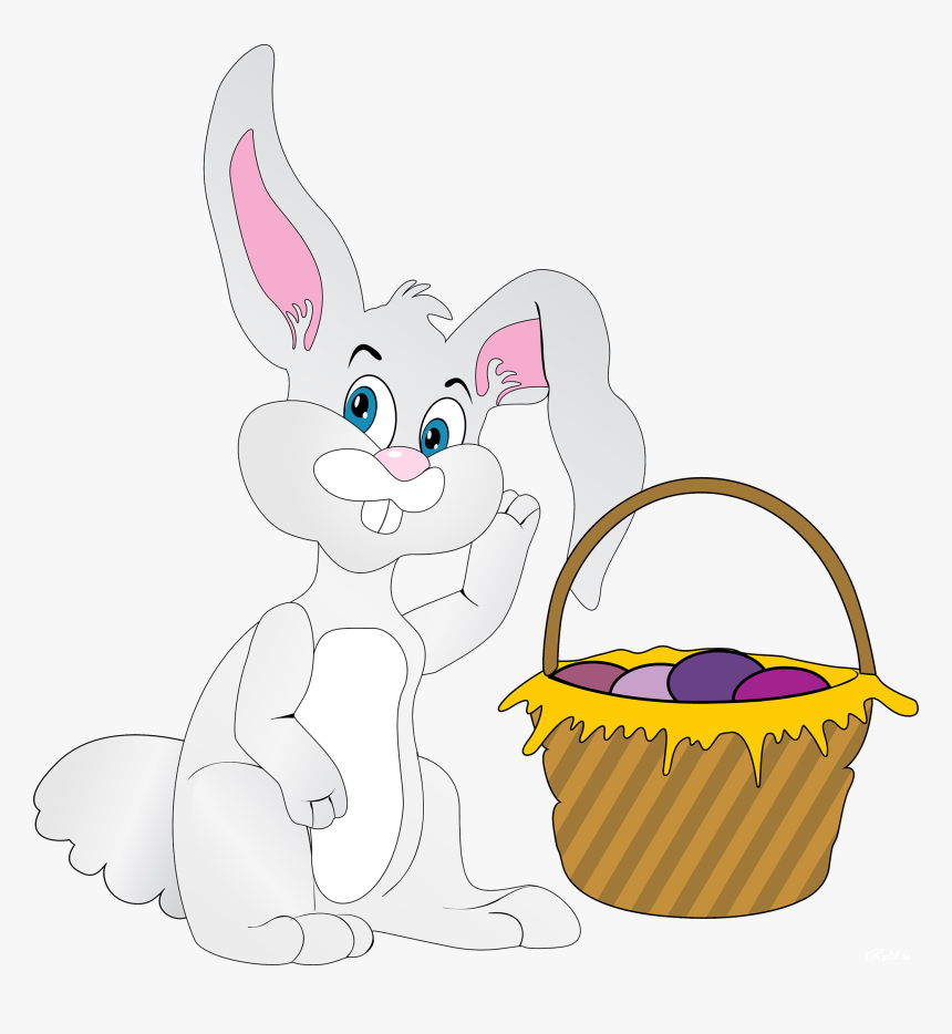 Bugs Rabbit European Easter Bunny Happy Clipart - Cartoon, HD Png Download, Free Download