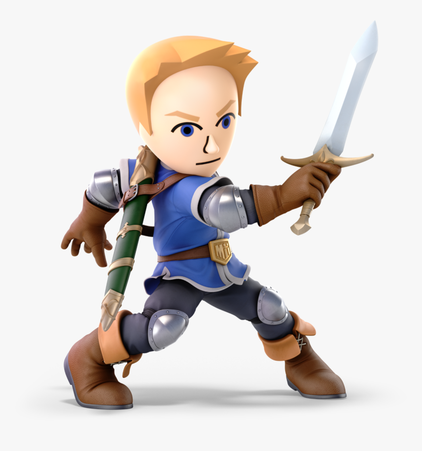 Super Smash Bros Ultimate Mii Swordfighter, HD Png Download, Free Download