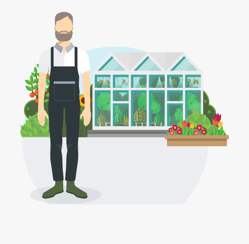 Gardener , Png Download - Illustration, Transparent Png, Free Download