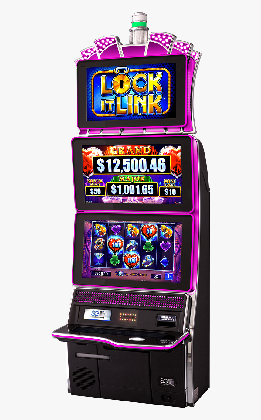 Lock It Link Slot Machine, HD Png Download, Free Download