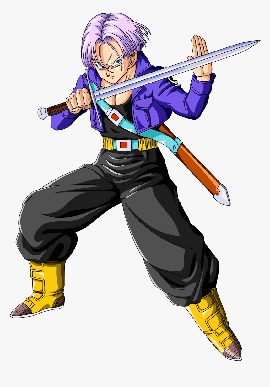 Transparent Espada Clipart - Dragon Ball Future Trunks, HD Png Download, Free Download