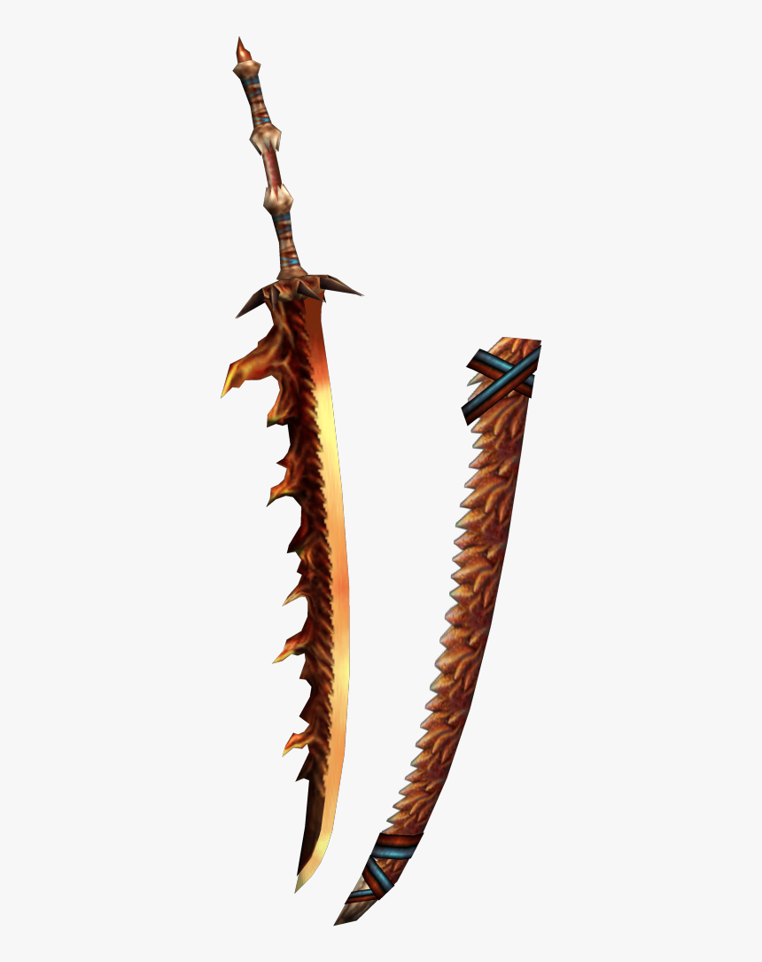 Fire Sword Png Monster Hunter Fire Sword Transparent Png Kindpng