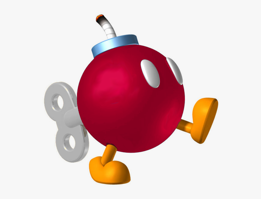 Mario Red Bob Omb, HD Png Download, Free Download