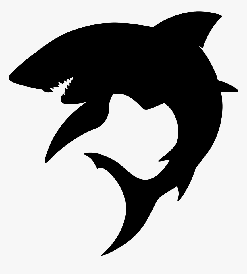 Shark Silhouette, HD Png Download, Free Download