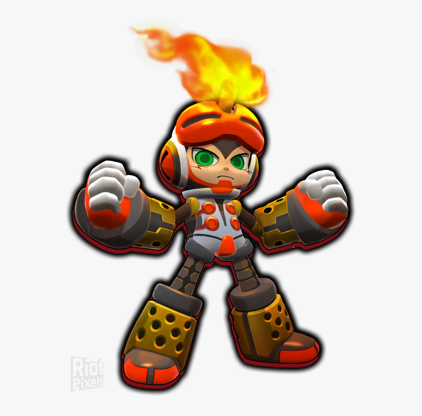 Beck De Mighty No 9 Pensando, HD Png Download, Free Download