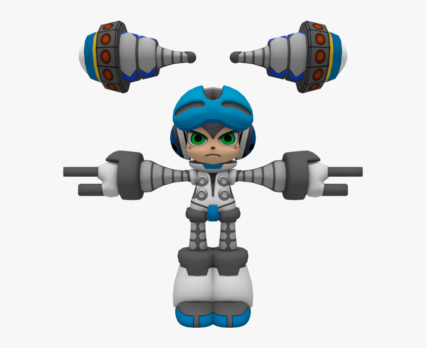 Download Zip Archive - Mighty No 9 Model, HD Png Download, Free Download