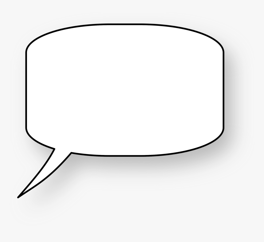 White Speech Bubble Png - Speech Bubble Royalty Free, Transparent Png, Free Download